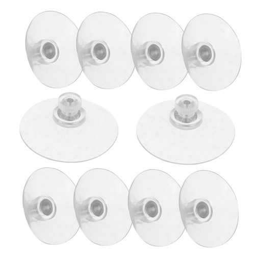 10pcs Heavy Duty Hook Heavy Duty Clothes Rack Clear Plastic Hangers Clear Hangers Heavy Duty Clothes Hanger Clothes Rack Heavy Duty Plastic Clothes Hangers PVC Suction
