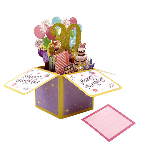 Happy 30th Birthday Pop Up Card for Women Men, Funny 30 Year Old Bday Gift Idea for Wife Girlfriend, Sweet Thirty Bday 3D Greeting Card for Him Her Happy 30th Birthday Pop Up Card for Women Men, Funny 30 Year Old Bday Gift Idea for Wife Girlfriend, Sweet Thirty Bday 3D Greeting Card for Him Her