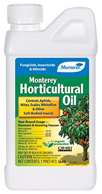 Monterey Lawn and Garden LG6288 Horticultural Oil Concentrate, 1-Pint