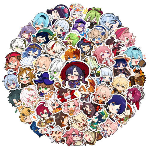 100Pcs Genshin Impact Stickers Cute Aesthetics Waterproof Cool Graffiti Decals for Party Water Skateboard Laptop Guitar Bottle Phone Luggage Helmet Suitcase Teens Kids Gift 100Pcs Genshin Impact Stickers Cute Aesthetics Waterproof Cool Graffiti Decals for Party Water Skateboard Laptop Guitar Bottle Phone Luggage Helmet Suitcase Teens Kids Gift