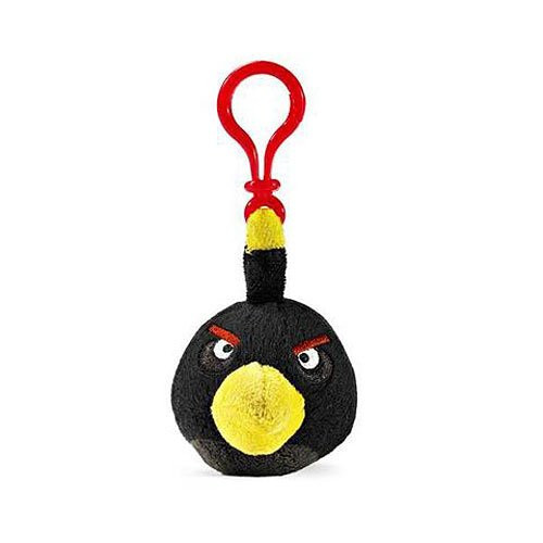 Angry Birds Backpack Clip - Black Bird