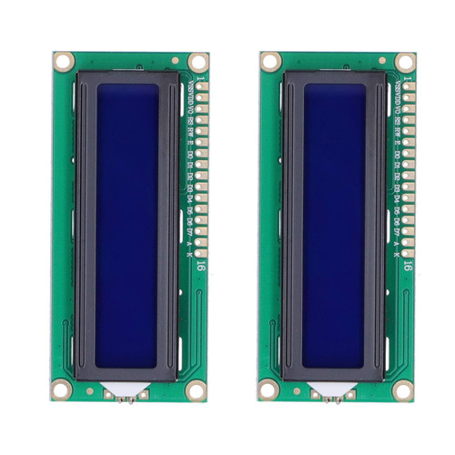 Single?Chip Microcomputer Module - 2Pcs LCD Display Robot Accessories Test Develop DC5V 1602,Industrial Robots and Accessories