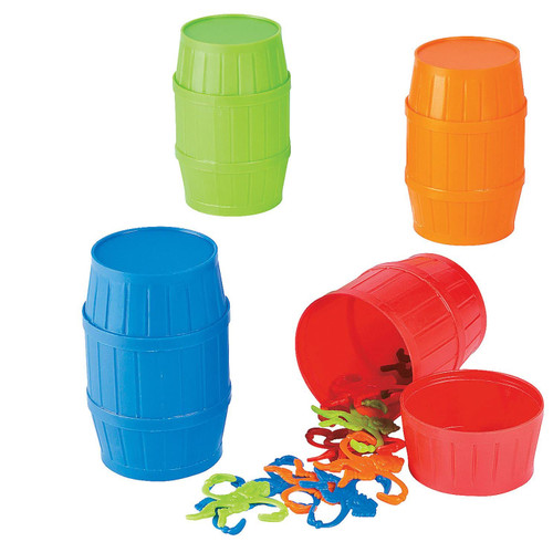 Monkey Barrel Game | 4.75 Inch | 1 Game (Green Monkey Game)