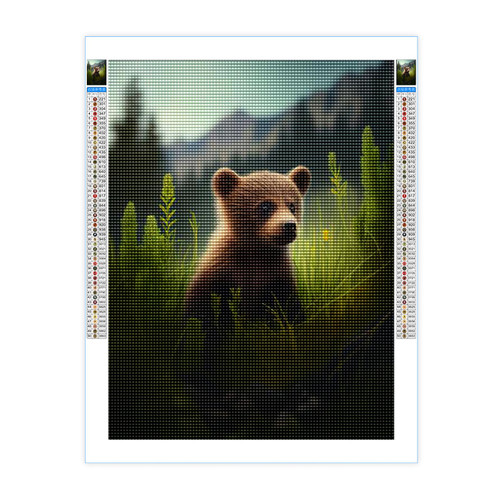 5D DIY Diamond Painting Kits Full Drill,Diamond Painting Kits Art,Animal Diamond Art, Bear in The Meadow Diamond Painting Craft for Home Office Wall Decor 12x16 inch 5D DIY Diamond Painting Kits Full Drill,Diamond Painting Kits Art,Animal Diamond Art, Bear in The Meadow Diamond Painting Craft for Home Office Wall Decor 12x16 inch