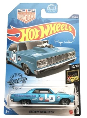 Hot Wheels '64 Chevy Chevelle SS - 247/250 [Cyan] Night Burnerz 10/10