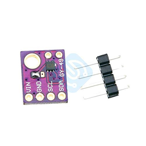 GY-49 MAX44009 Ambient Light Sensor Module for Arduino with 4P Pin Header Module I2C IIC Output Lowest Power 1.7V-3.6V