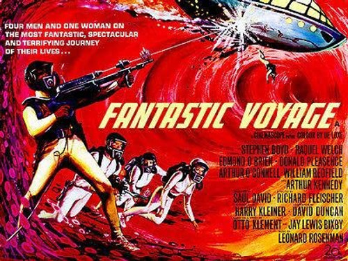 Fantastic Voyage - 1966 - Movie Poster Magnet