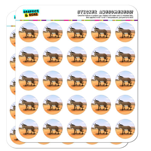 Donkey on Ranch Planner Calendar Scrapbooking Crafting Stickers