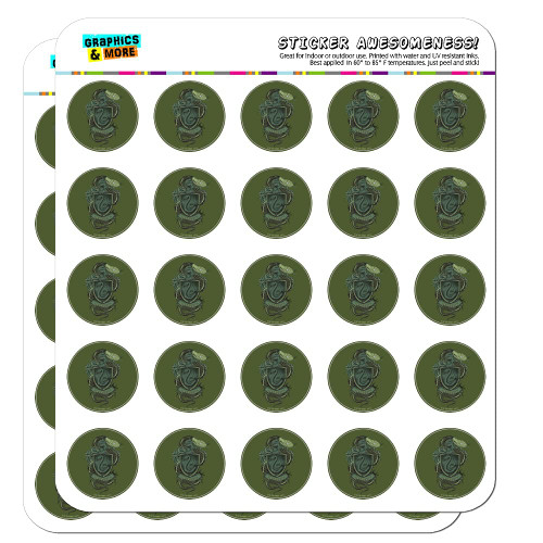 Harry Potter Slytherin Snake Crest Planner Calendar Scrapbooking Crafting Stickers