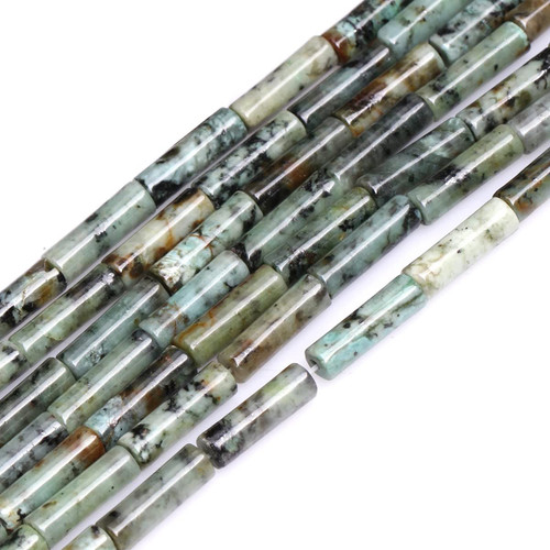 28pcs 4x13mm Natural Africa Turquoise Beads Column Cylinder Tube Loose Gemstone Beads for Jewelry Making DIY Bracelet Necklace 28pcs 4x13mm Natural Africa Turquoise Beads Column Cylinder Tube Loose Gemstone Beads for Jewelry Making DIY Bracelet Necklace