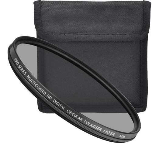 72MM CPL Lens Filter Pro, Circular Polarizer Lens Filter Universal for Camera Lens w 72MM Filter Lens for Canon, Nikon, Sony, FujiFilm, Olympus, Pentax, Sigma, Tamron Digital Cameras