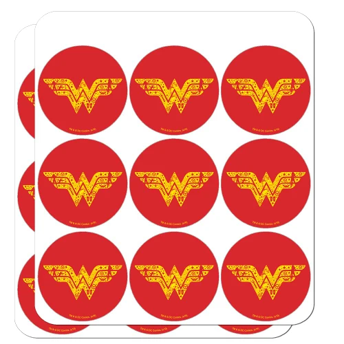 Wonder Woman Wonder Woman Icons Logo Planner Calendar Scrapbooking Crafting Stickers