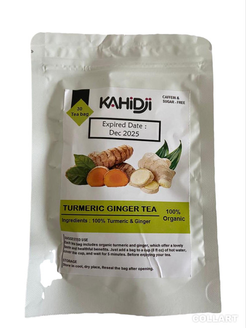 Organic Turmeric Ginger 30 Tea bags