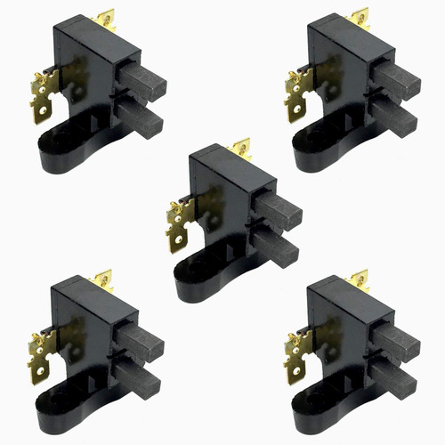 5PCS Carbon Brush Assembly For Harbor Freight Predator Chicago Electric For Honda For Clone Champion For Generac Coleman Powermate Wen Westinghouse Duromax All Power Generator