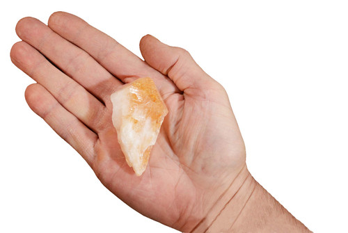Citrine Crystal 2" 2-4 Oz Raw Rocks and Minerals Sacral Chakra Healing Crystals and Stones