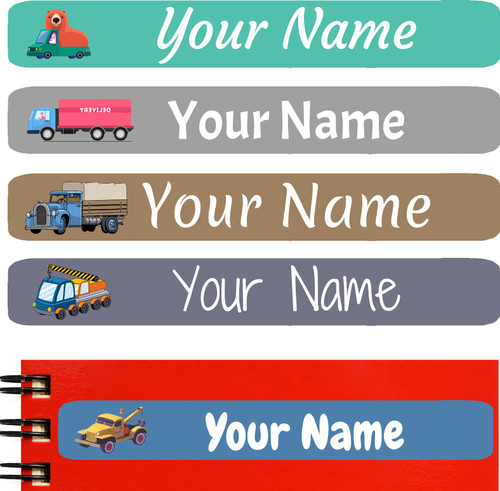 100 Pcs Personalized Name Labels for Kids School Supplies Custom Name Stickers for Kids Waterproof for Daycare, Water Bottle, Lunch Boxes, School Stationery