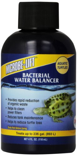 Ecological Labs SEL21044 Microbe-Lift Turtle Bacterial Water Balancer, 4-Ounce