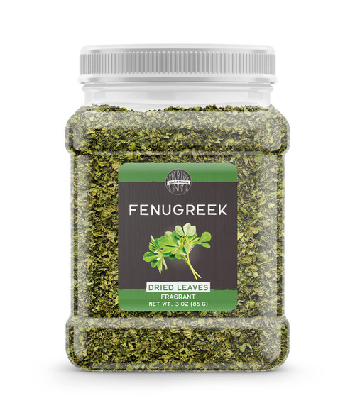 Birch & Meadow 3 oz of Fenugreek Leaves, Pickling & Curry, Strong Flavor