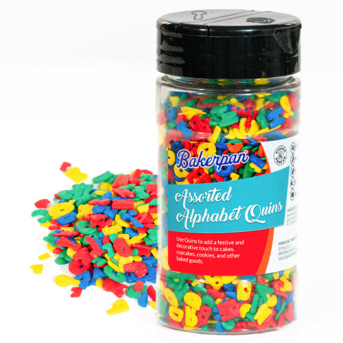 Quins Sprinkles for Cake Decorating - Rainbow Sprinkles 4 Ounces - Rainbow Edible Confetti Sprinkles for Cupcakes, Ice Cream, Cookies, Cakes (Made in USA) Quins Sprinkles for Cake Decorating - Rainbow Sprinkles 4 Ounces - Rainbow Edible Confetti Sprinkles for Cupcakes, Ice Cream, Cookies, Cakes (Made in USA)