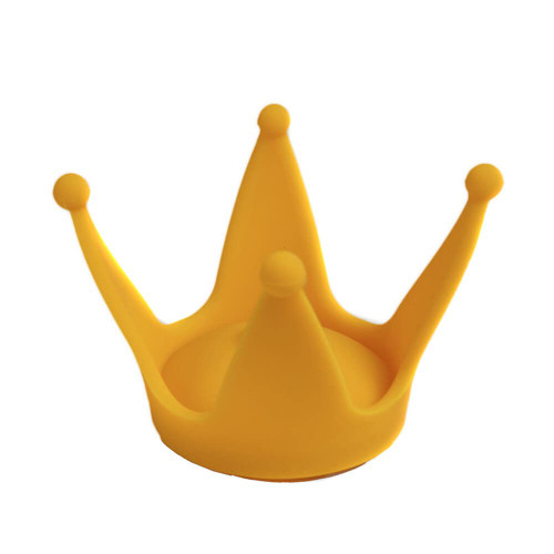 Motorcycle Helmet Crown Silicone Suction Cup Crown Hat Corner Decorative Helmet Charm Sticker Helmet Decoration Accessories for Motorcycle Bike Scooter Helmet