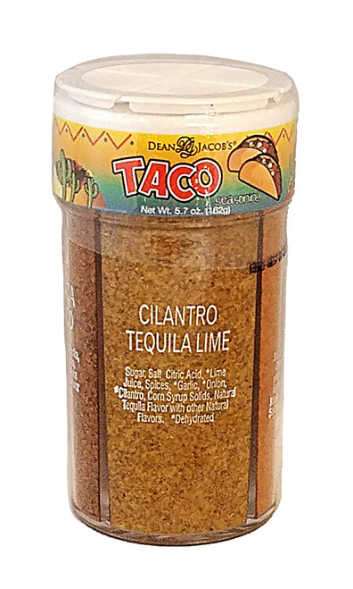 Four Taco Seasoning Blends in one jar by Dean Jacobs - Flavors: Cilantro Tequila Live, Street Corn, Hatch Chile Verde, and Carne Asada Street Taco - Different Taco recipes need different tastes