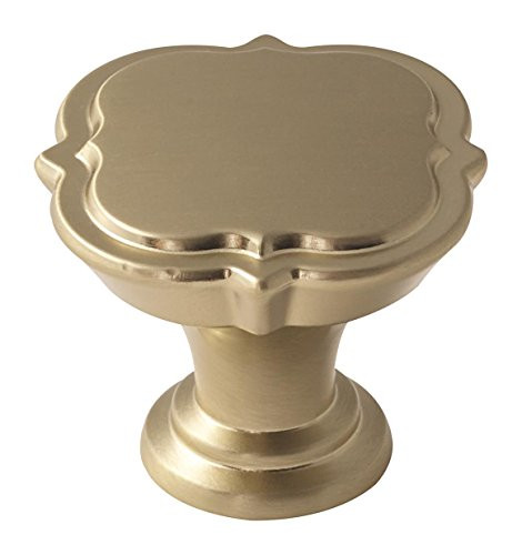 Amerock BP36628BBZ Grace Revitalize Cabinet Knob, 1-3/8 in (35 mm) Diameter, Golden Champagne