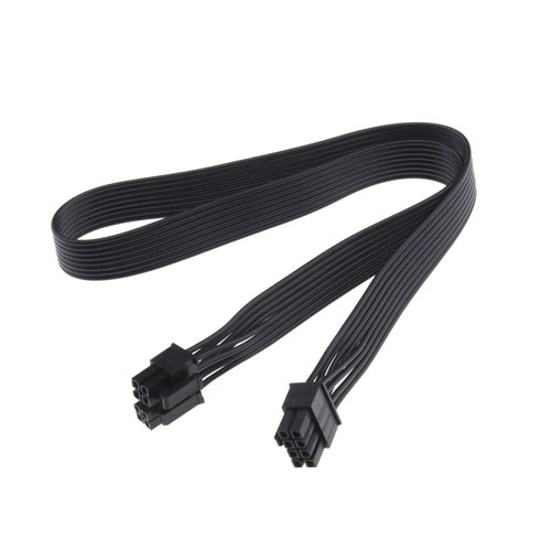 CPU 8 Pin Male to CPU 8 Pin (4+4 Detachable) Male EPS-12V Motherboard Power Adapter Cable Compatible with Corsair Modular Power Supply 62cm 24.41inch