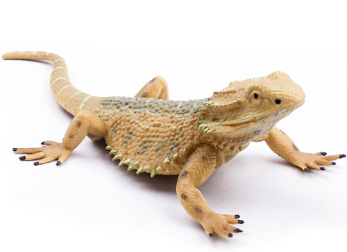 Lizard Figurine Toys Lizard Animals Figures Lizard Toys Plastic Lizard Model Bearded Dragon Animal Figurines for Cake Decoration Educational Toys Gecko Animal Trick Reptile Prank Props