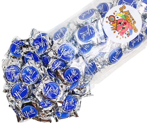 Mini York Peppermint Patties- Bulk Candy- Super Saver (Individually Wrapped) 1 Pound Mini York Peppermint Patties- Bulk Candy- Super Saver (Individually Wrapped) 1 Pound