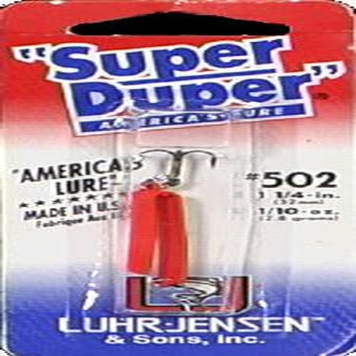 Super Duper Spoon, Fire/Silver Prism-Lite, 1 1/4-Inch