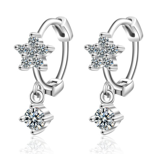 Small Sterling Silver Butterfly Hoop Earrings for Women Hypoallergenic Cubic Zirconia Cartilage Huggie Hoop Earrrings Small Sterling Silver Butterfly Hoop Earrings for Women Hypoallergenic Cubic Zirconia Cartilage Huggie Hoop Earrrings