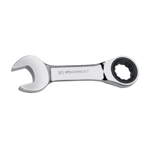 Powerbuilt 641756 SAE 5/8? Stubby Ratcheting Wrench
