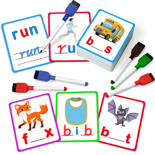 100 Short Vowel Spelling Flashcards, Handwriting Cards Learn to Write CVC Sight Words CVC Words Games for Kindergarten Learning Activities, Montessori Educational Toy Gift for Kids 3 4 5 6 Years Old 100 Short Vowel Spelling Flashcards, Handwriting Cards Learn to Write CVC Sight Words CVC Words Games for Kindergarten Learning Activities, Montessori Educational Toy Gift for Kids 3 4 5 6 Years Old