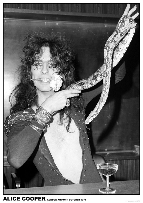 Wall Poster Alice Cooper, 23x33