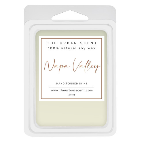 Napa Valley Wax Melts | Scented Soy Wax Melts - 6 Cube Clamshells 2.5 oz