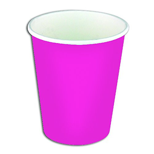 Pink Paper Party Cups (Per Dozen)