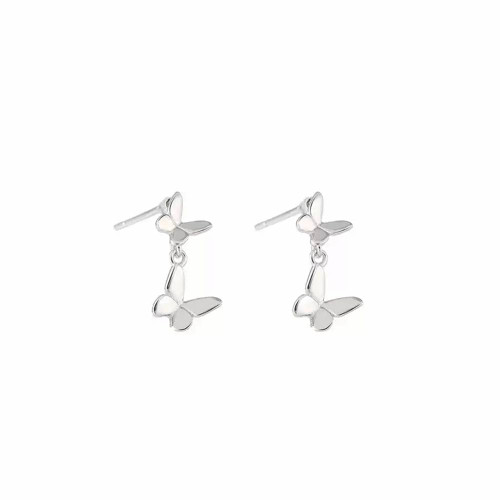 Butterfly Dangle Stud Earrings for Women Girls 925 Sterling Silver Minimalist Tiny Butterfly Drop Earrings Cartilage Earrings Piercing Studs Dainty Ear Jewelry Butterfly Dangle Stud Earrings for Women Girls 925 Sterling Silver Minimalist Tiny Butterfly Drop Earrings Cartilage Earrings Piercing Studs Dainty Ear Jewelry