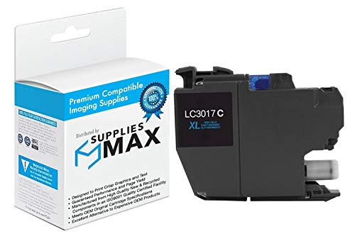 Compatible Replacement for Brother MFC-J5330/J5335/J5730/J76530/J6830DW Cyan High Yield Inkjet (550 Page Yield) (LC-3217C)