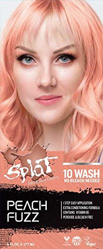| Peach Fuzz | 10 Wash | No Bleach | Temporary Hair Dye
