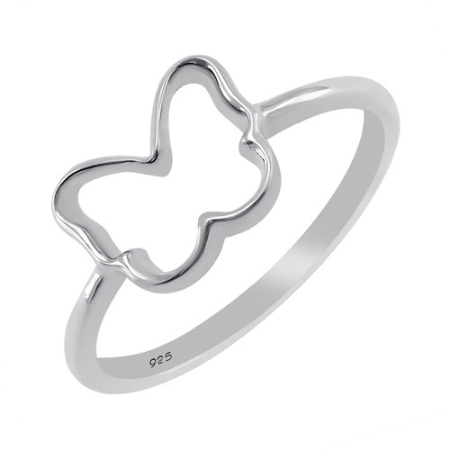 Butterfly Shape Sterling Silver Ring, Sterling Silver Ring Size 8, 925 Sterling Silver Ring, 925 Ring Sterling Silver Butterfly Shape Sterling Silver Ring, Sterling Silver Ring Size 8, 925 Sterling Silver Ring, 925 Ring Sterling Silver