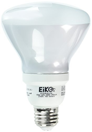 Eiko SP15/R30/27K 15W 120V 2700K Shaped Halogen Bulbs