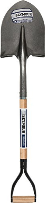 Seymour SV-DR22 30-Inch Hardwood D-Grip Handle Professional Grade Round Point Shovel Seymour SV-DR22 30-Inch Hardwood D-Grip Handle Professional Grade Round Point Shovel