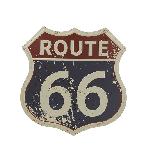 -Route 66 American Vintage Metal Sign Novelty Highway Shield