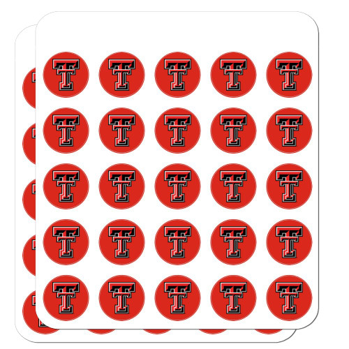 Texas Tech University Raiders Logo Planner Calendar Scrapbooking Crafting Stickers