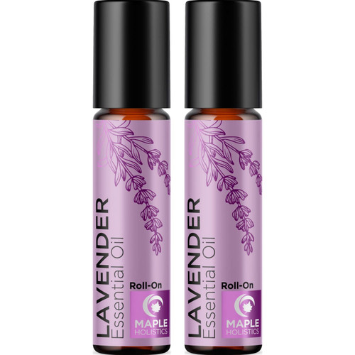 Lavender Essential Oil Roll On - Calming Aromatherapy Oil Roller for Sleep Headaches and Relaxation - Natural Pre-Diluted Sleep Oil for Nighttime Relaxation with Lavender Essential Oil for Skin 2-Pack Lavender Essential Oil Roll On - Calming Aromatherapy Oil Roller for Sleep Headaches and Relaxation - Natural Pre-Diluted Sleep Oil for Nighttime Relaxation with Lavender Essential Oil for Skin 2-Pack