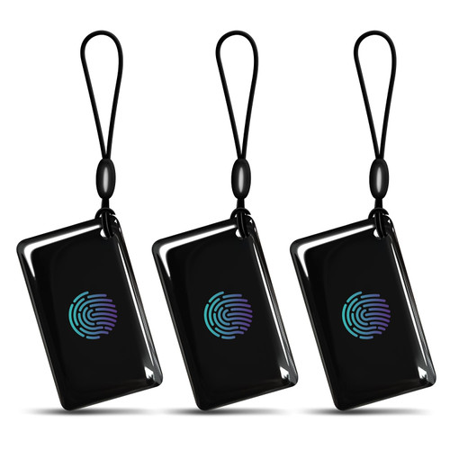 IC Card-3 PCS for Smart Lock,Smart IC Cards for TTLOCK APP & TuYa APP,13.56MHz RFID Cards Key Fobs for Keyless Door Locks(Black)