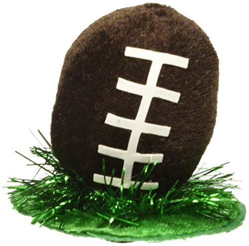 Football Hair Clip Party Accessory (1 count) (1/Pkg)