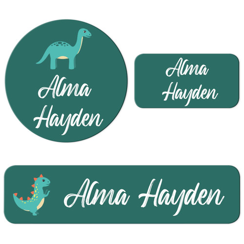 105 Name Stickers for Kids Personalized Name Labels for Daycare School Supplies, Custom Name Stickers Waterproof for Water Bottles, Camp