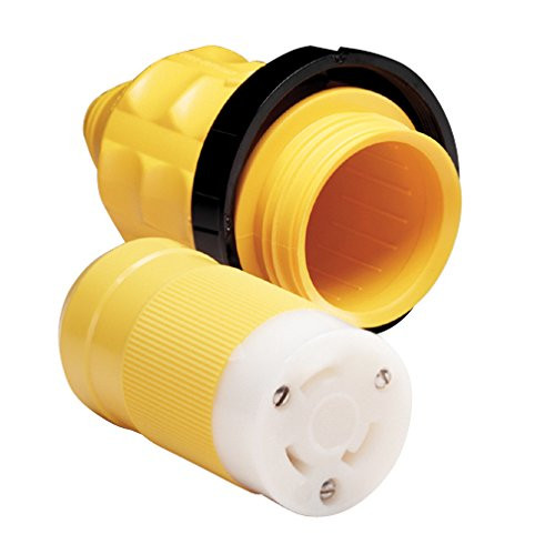 Marinco 305CRCN.VPK Locking Connector & Cover,30A, 125V