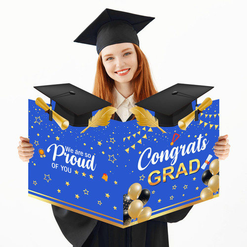 2024 Graduation Guest Book, Graduation Large Signature Guest Book Board, Class of 2024 Big Giant Graduation Card, Class of 2024 Graduation Decorations, Great Class of 2024 Decorations for Graduation